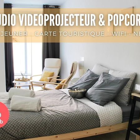 Studio Videoprojecteur & Popcorn - Proche Victoire Apartment Бордо Екстериор снимка