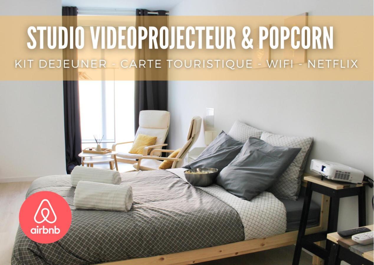 Studio Videoprojecteur & Popcorn - Proche Victoire Apartment Бордо Екстериор снимка